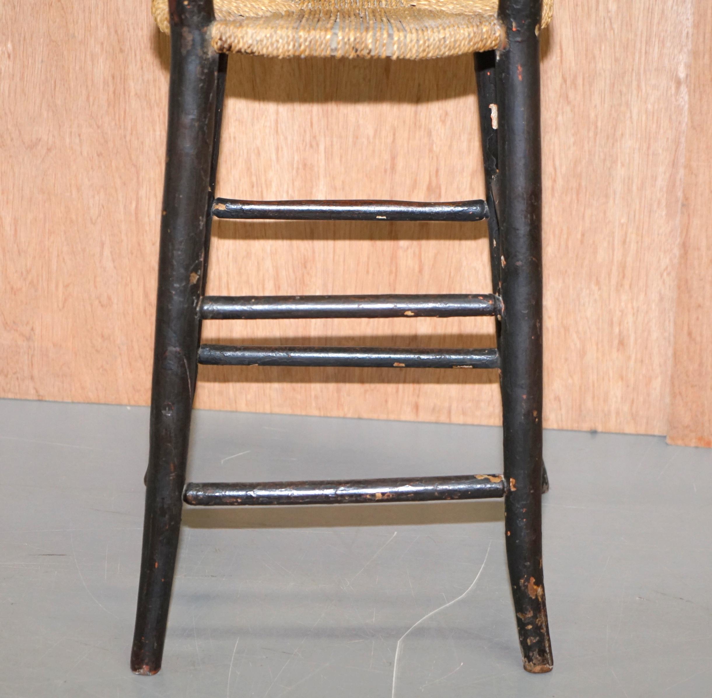 Rare Victorian Children's Astley Cooper Deportment Surgeons / Posture Chair For Sale 4