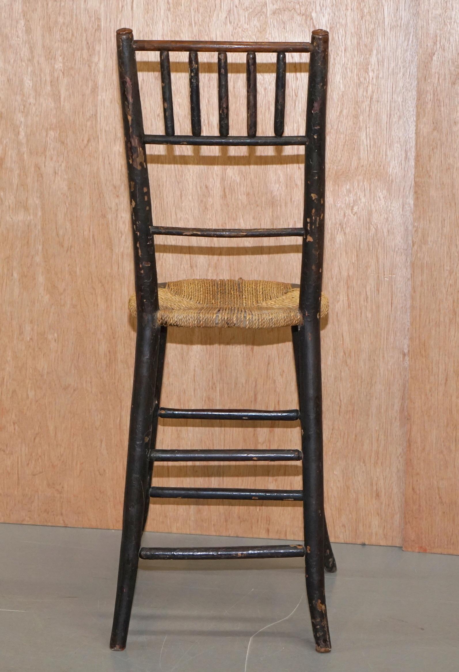 Rare Victorian Children's Astley Cooper Deportment Surgeons / Posture Chair For Sale 1