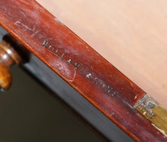 Rare Victorian Holland and Sons Double Sided Hardwood Partner Desk Writing Table