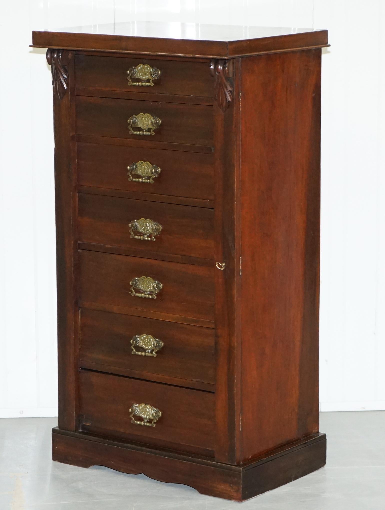 mahogany tallboy