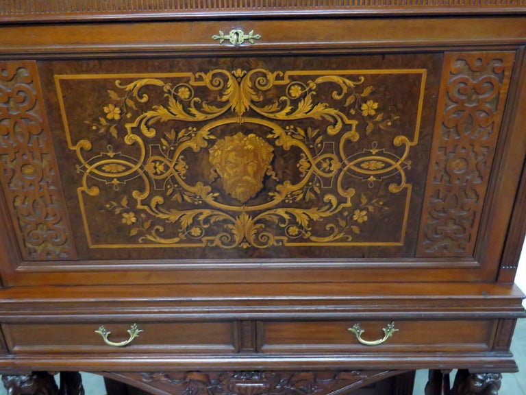 Rare Victorian Philadelphia Desk by Daniel Pabst For Sale at 1stdibs