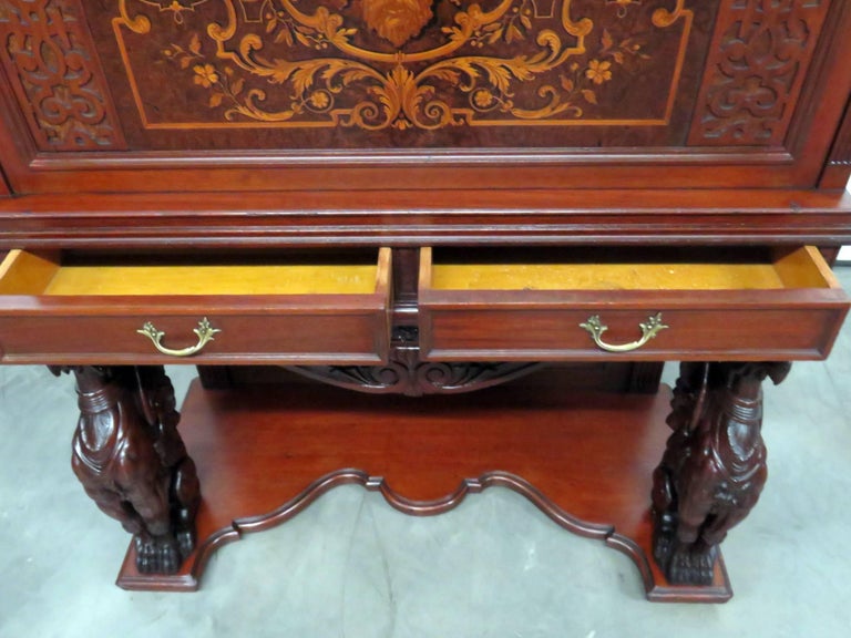 Rare Victorian Philadelphia Desk by Daniel Pabst For Sale at 1stdibs
