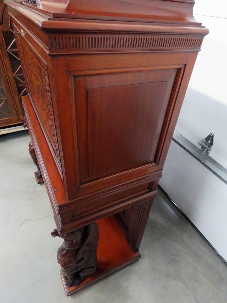 Rare Victorian Philadelphia Desk by Daniel Pabst For Sale at 1stdibs