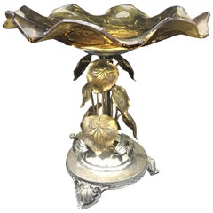 Rare Victorian Silver Plated Centerpiece by James Dixon, 1848-1878