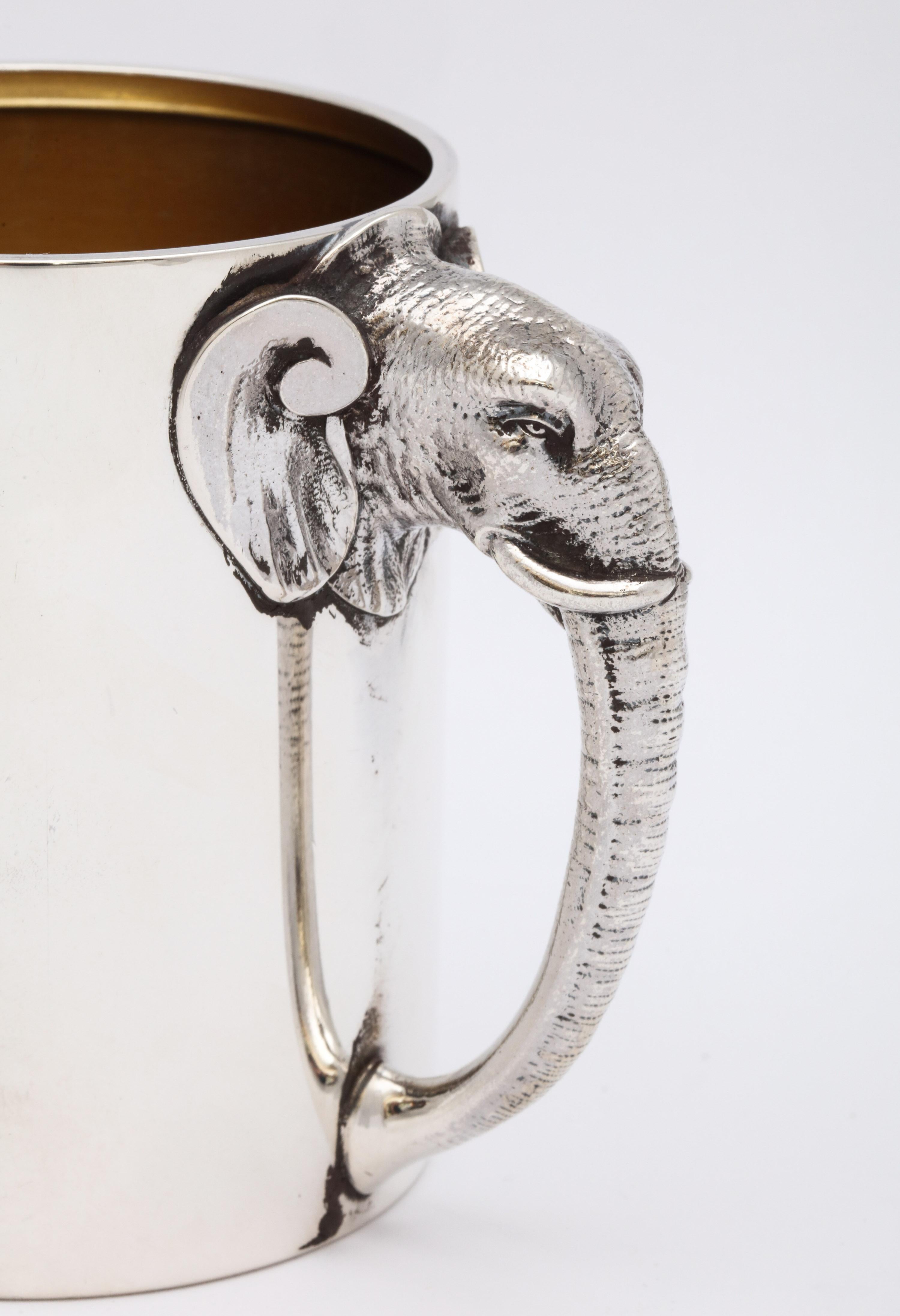 elephant handle mug
