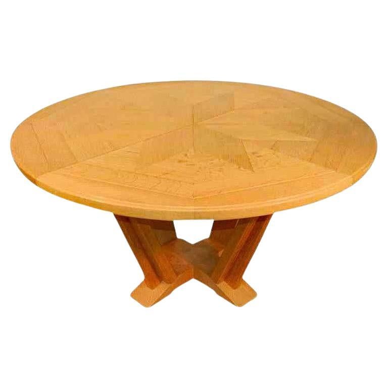 Rare "Victorine" model table, first model circa 1950 Guillerme et Chambron in vendita