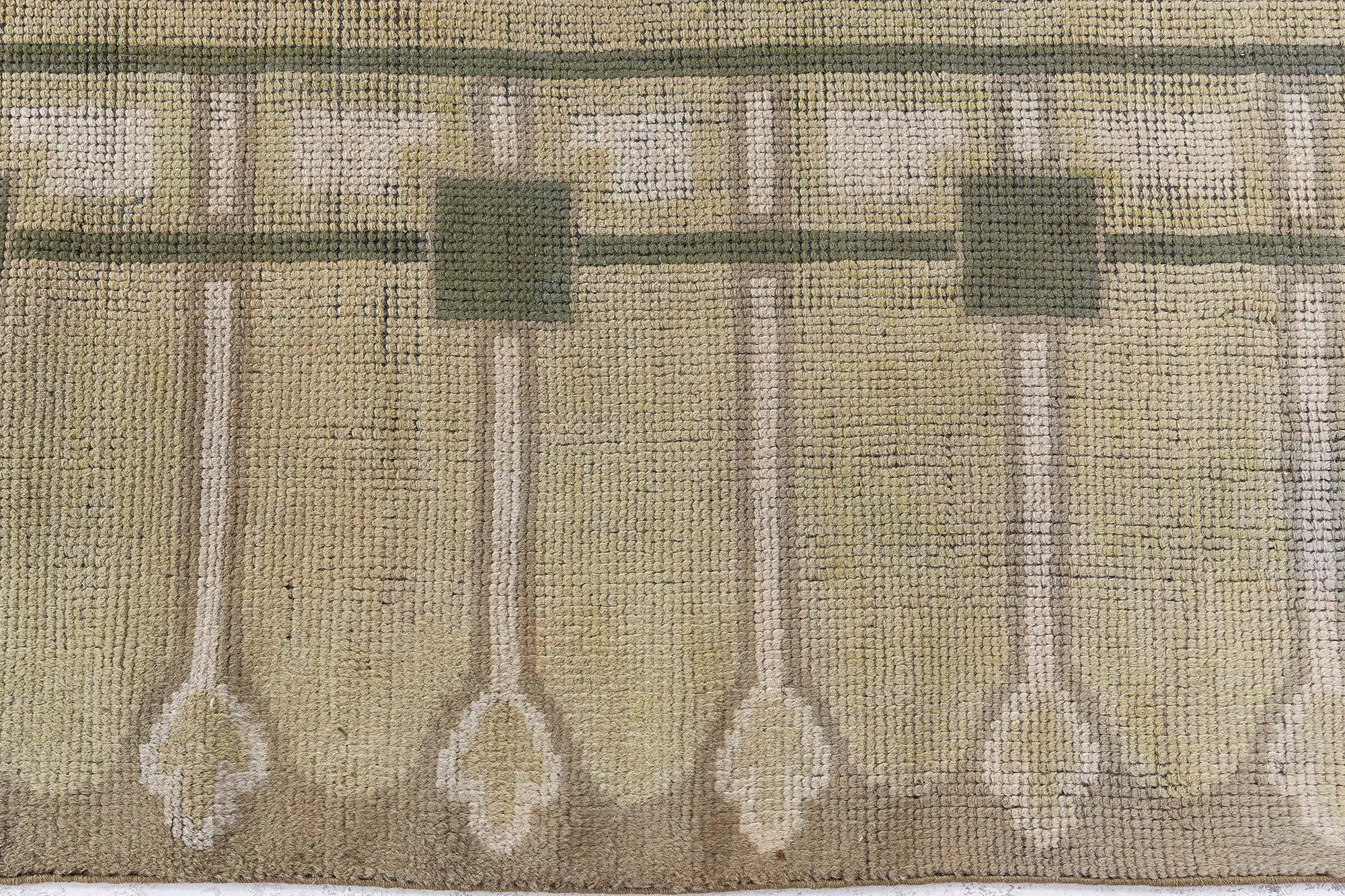 Wool Rare Viennese Rug Doris Leslie Blau For Sale