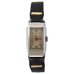 Seltene Autoristische Vintage-Uhr von John Harwood mit Selbstaufzug von Fortis aus den 1930er Jahren