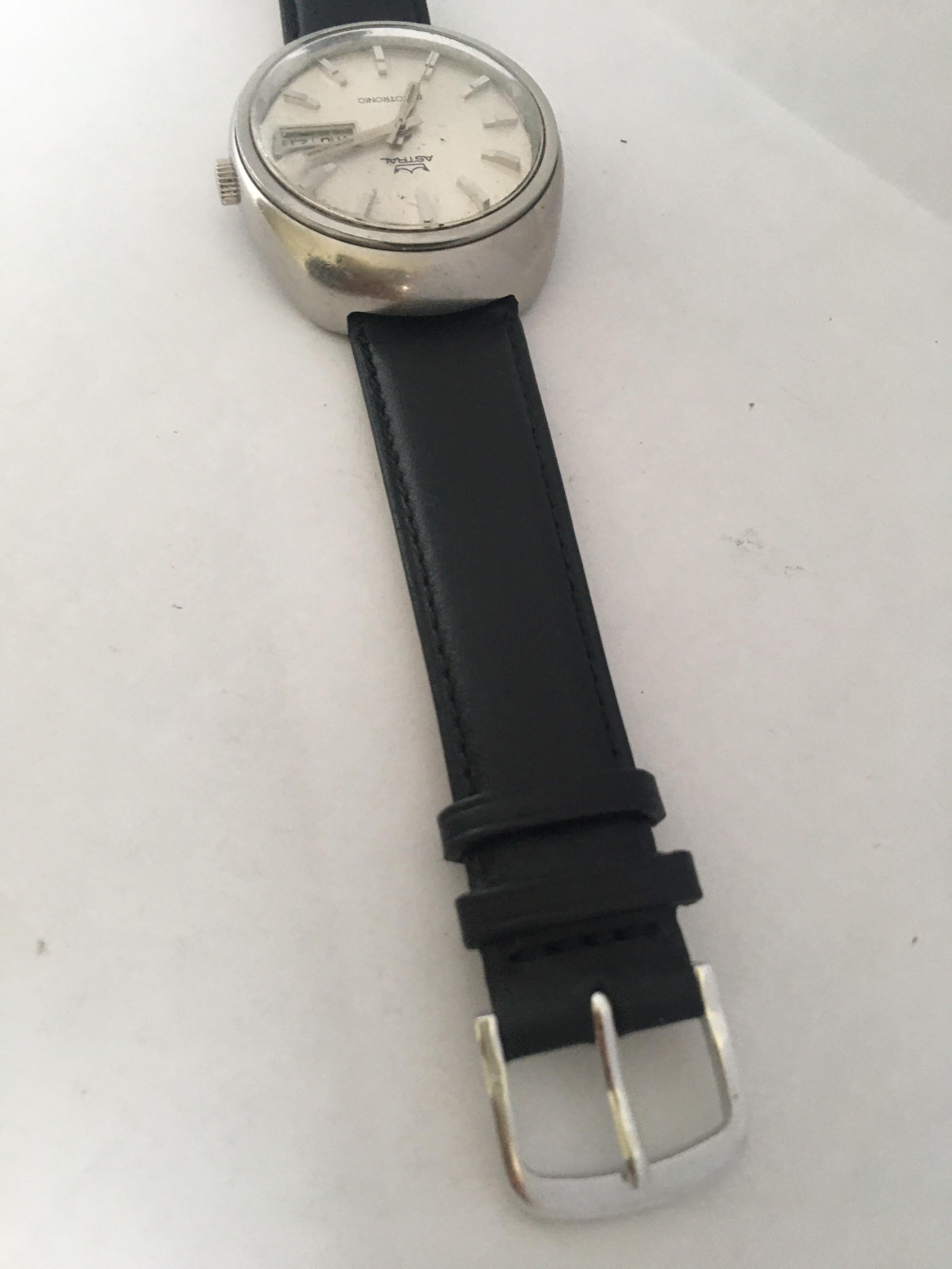 Rare Vintage 1970s ASTRAL Steel Electronic Watch For Sale 2
