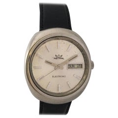 Rare Retro 1970s ASTRAL Steel Electronic Watch