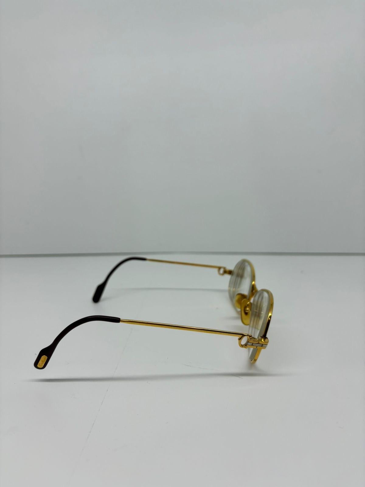 Seltene Vintage 1989 Cartier Panthere Prescription-Gläser, Panthere im Angebot 5