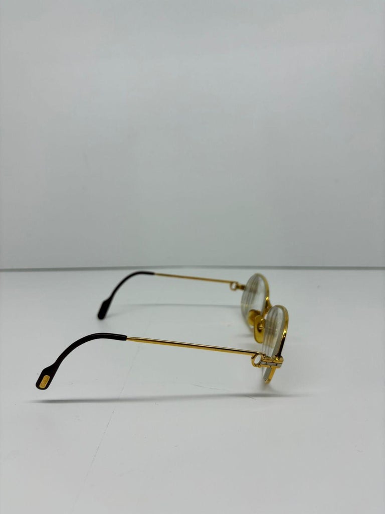 Rare Lunettes de Prescription Cartier Panthere Vintage 1989 sur