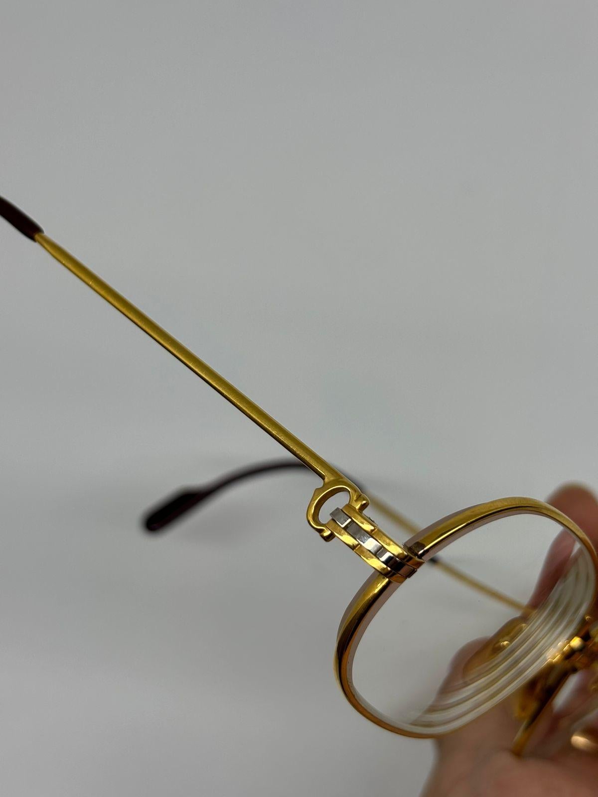 Seltene Vintage 1989 Cartier Panthere Prescription-Gläser, Panthere im Zustand „Gut“ im Angebot in Jakarta, Daerah Khusus Ibukota Jakarta