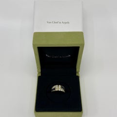 Rare Vintage 2.24ct Van Cleef & Arpels Blue Sapphire Diamond Cocktail Band Ring