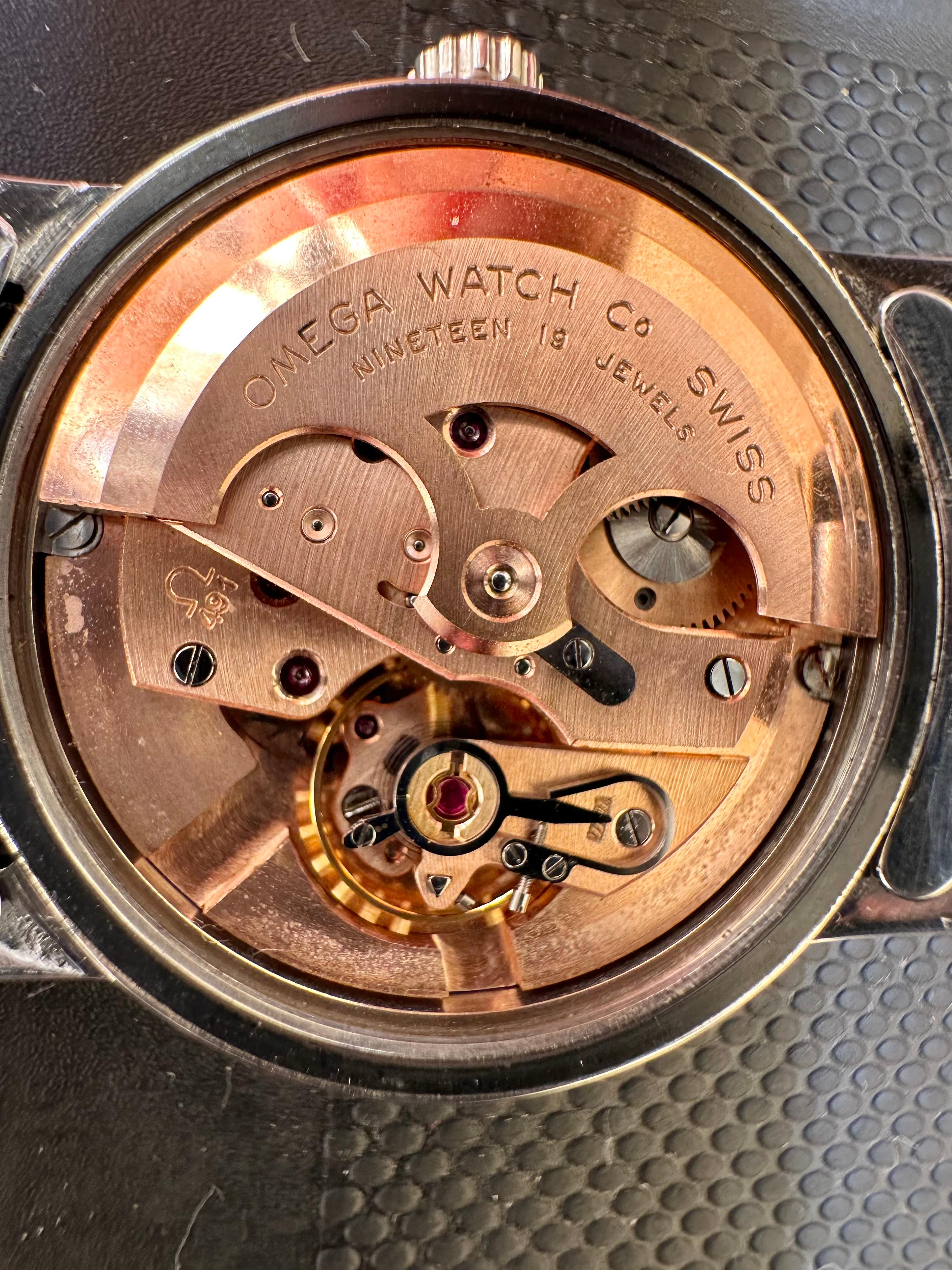 Art Deco Rare Vintage 50'S Omega Seamaster 14767-61 Watch