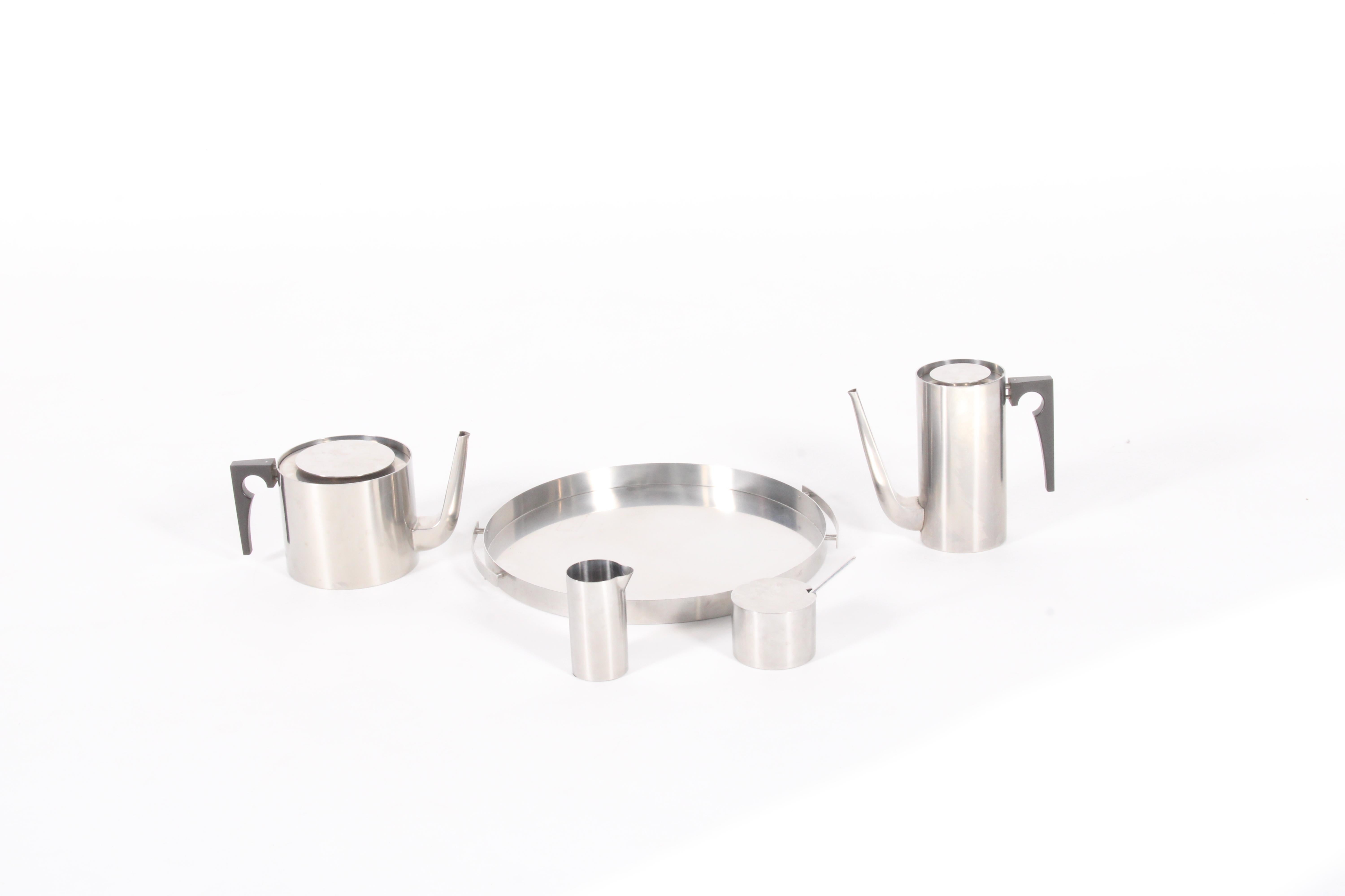 Mid-20th Century Rare Vintage Arne Jacobsen Designed Tea & Coffee Set * FREE WOELRWIDE DELIVERY