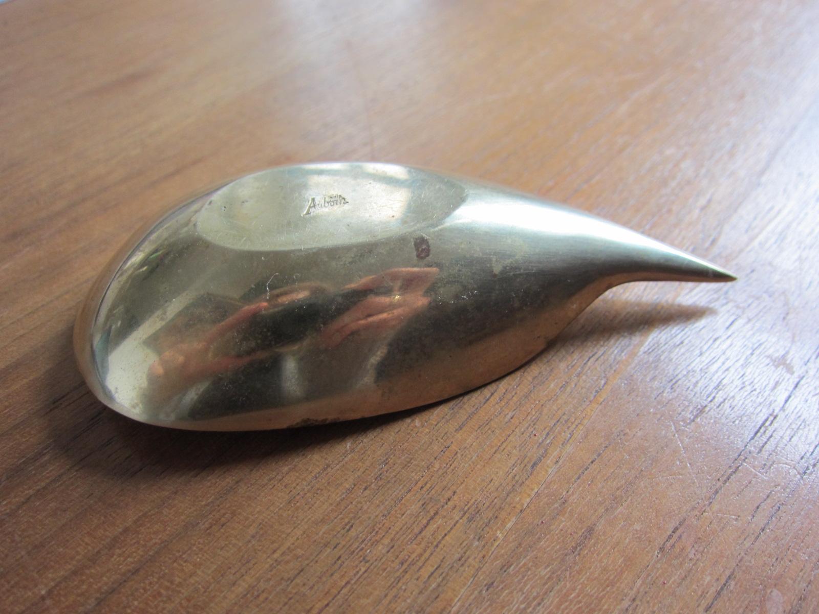 Fatto a mano Rara ciotola Aubock d'epoca, firmata, Vienna 1950 in vendita