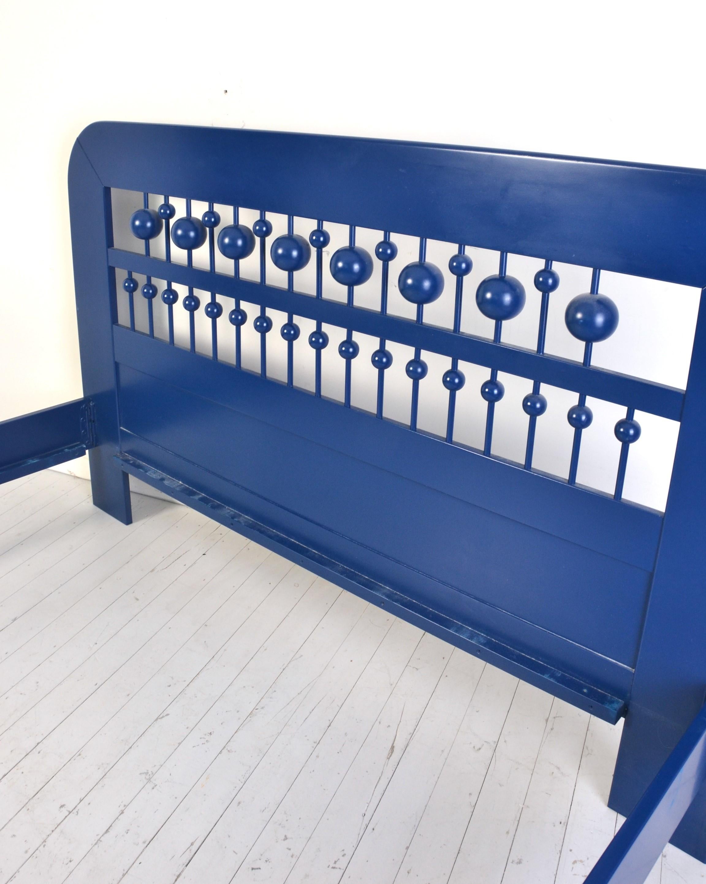 rare vintage bed Abacus by Eero Aarnio for Asko, 1970 In Good Condition In Untersiggenthal, AG