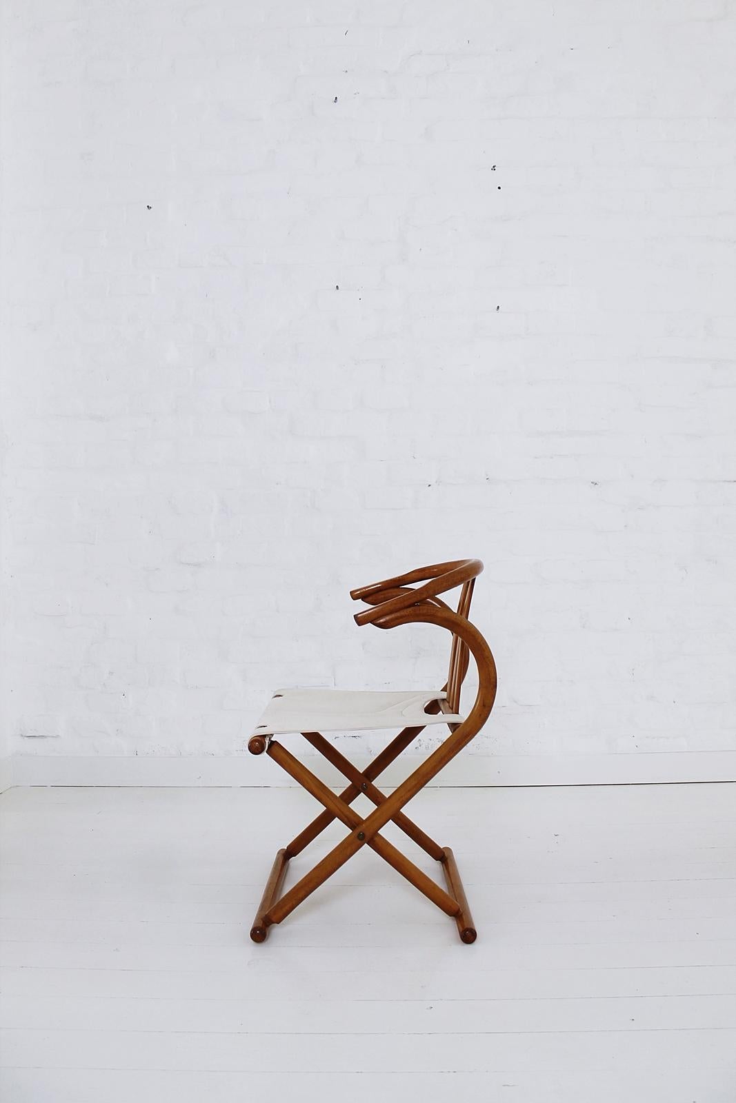 Hungarian Rare Vintage Bentwood Folding Chair, 1960s