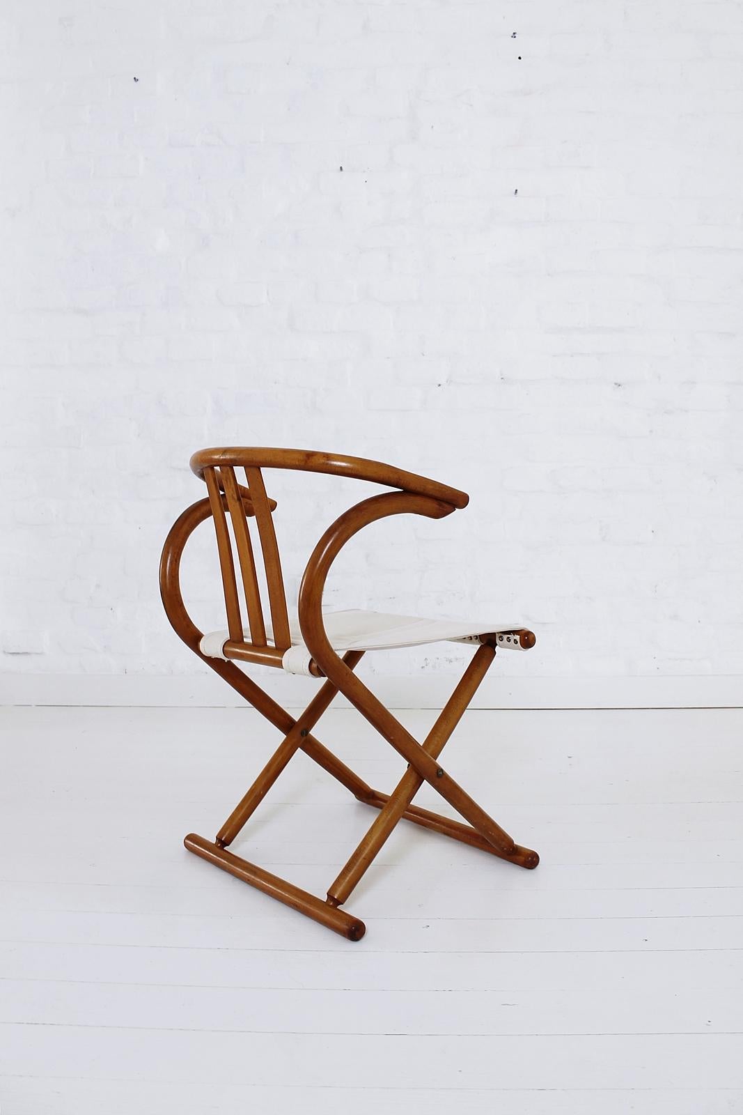 20th Century Rare Vintage Bentwood Folding Chair, 1960s