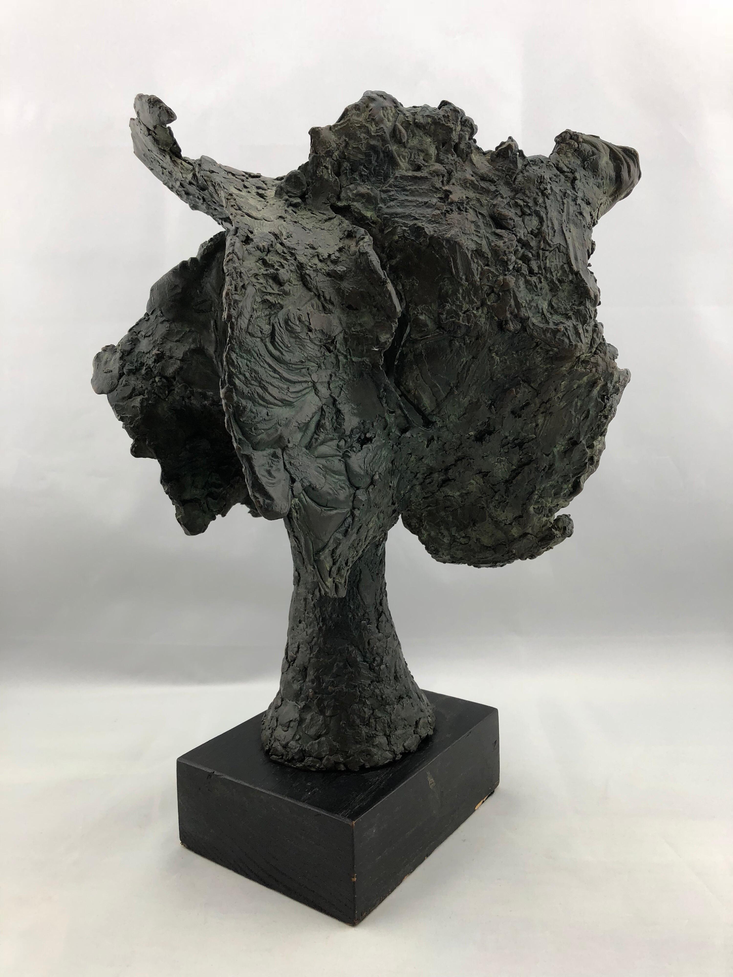 Rare Vintage Bronze Sculpture by Artist John Begg, Signed and Numbered 1 of 1 1
