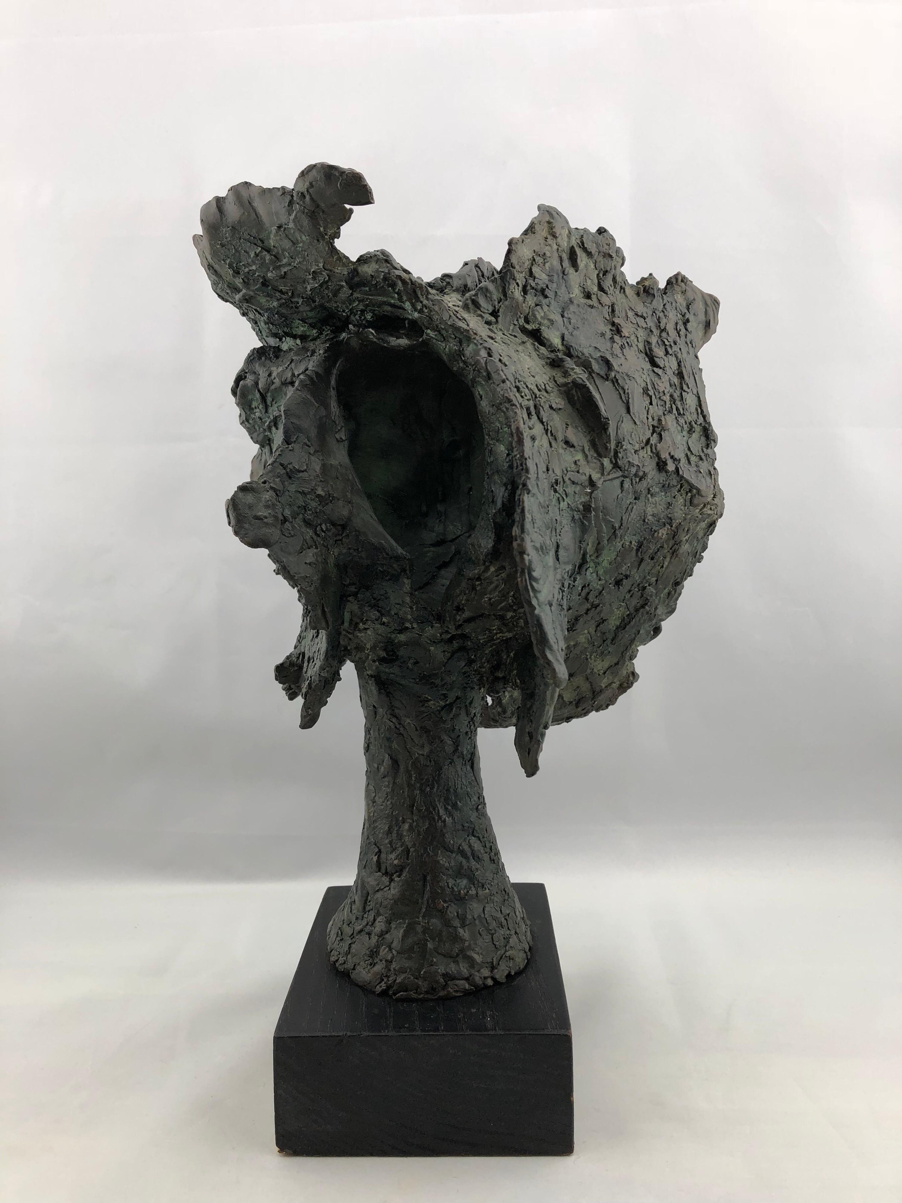 Rare Vintage Bronze Sculpture by Artist John Begg, Signed and Numbered 1 of 1 2
