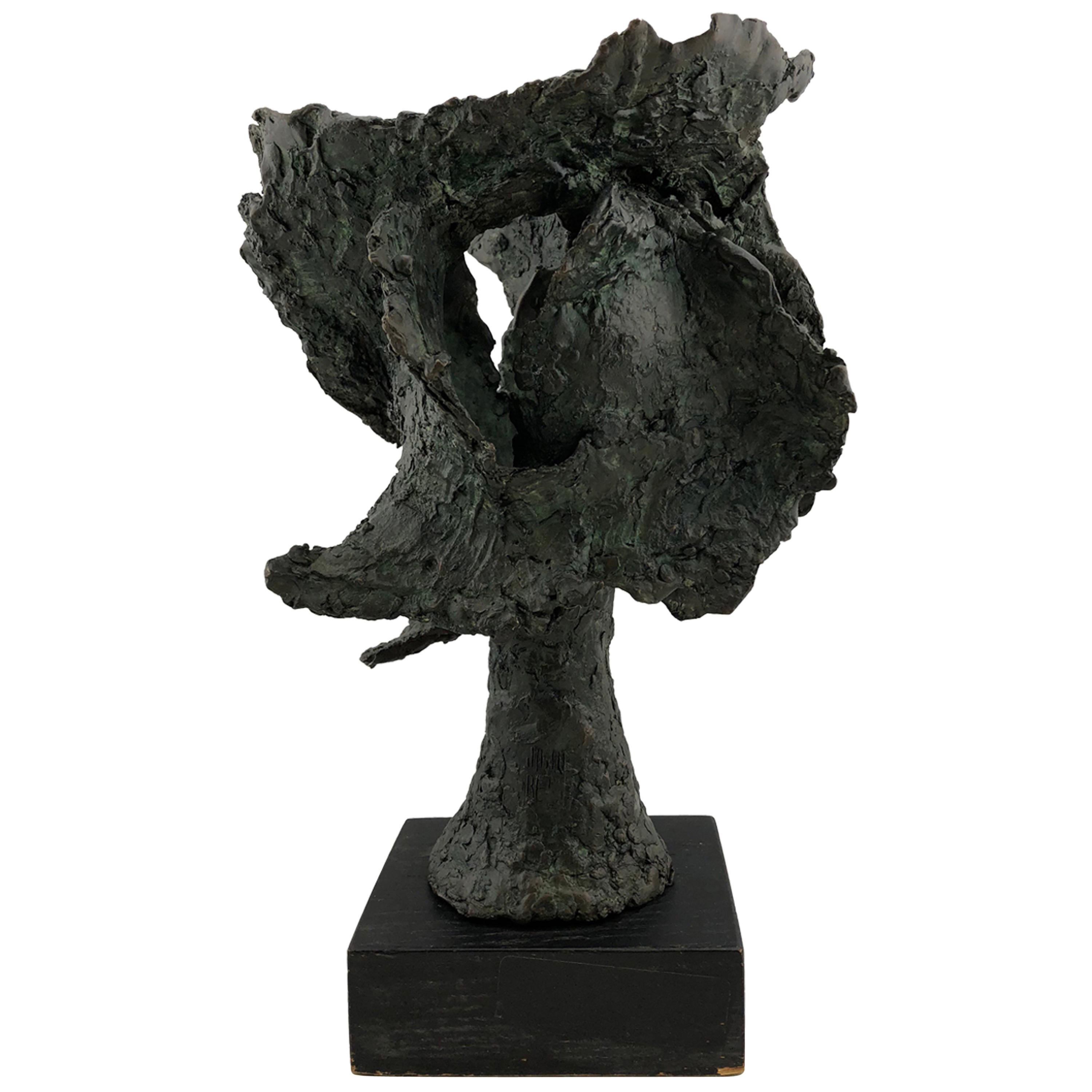 Rare Vintage Bronze Sculpture by Artist John Begg, Signed and Numbered 1 of 1