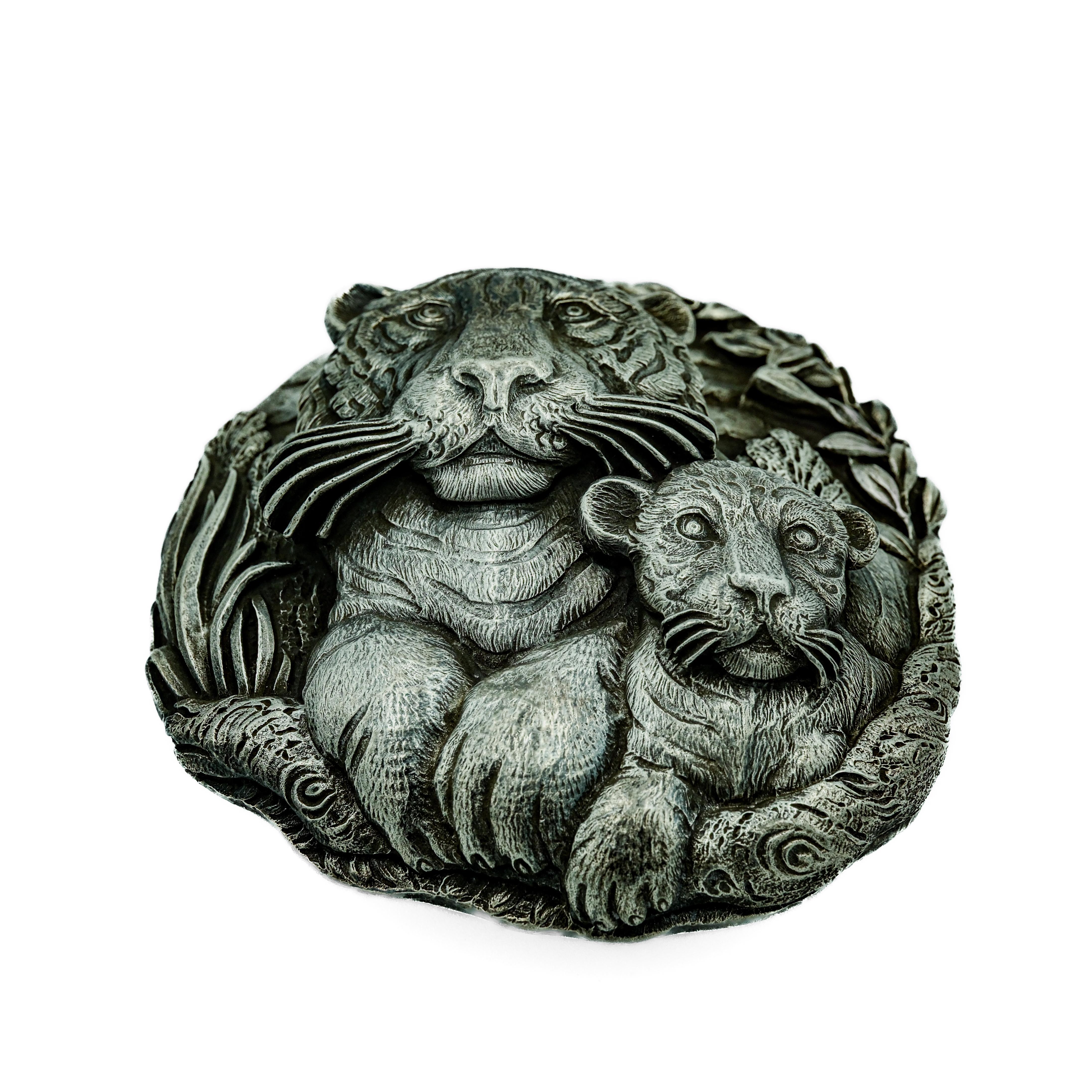 Rare Vintage Buccellati Italian Sterling Silver Lion Belt Buckle In Good Condition In Fairfield, CT