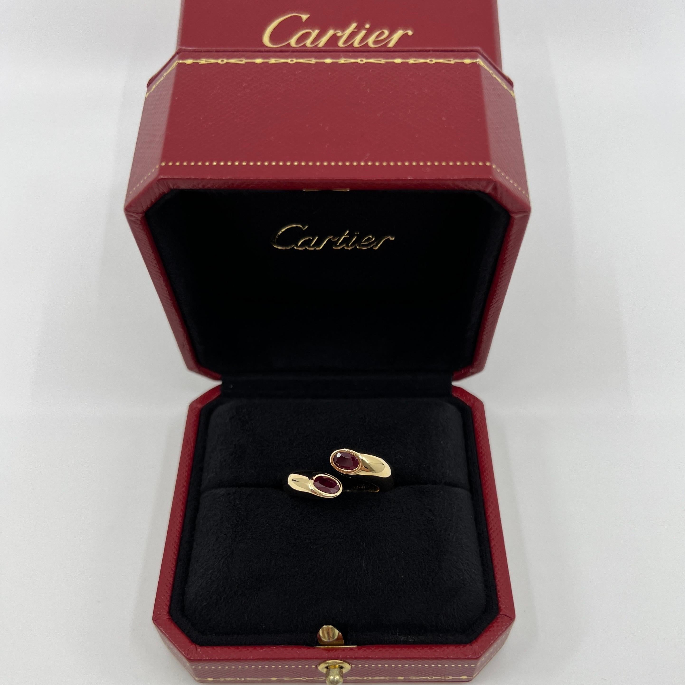 deep red ruby ring