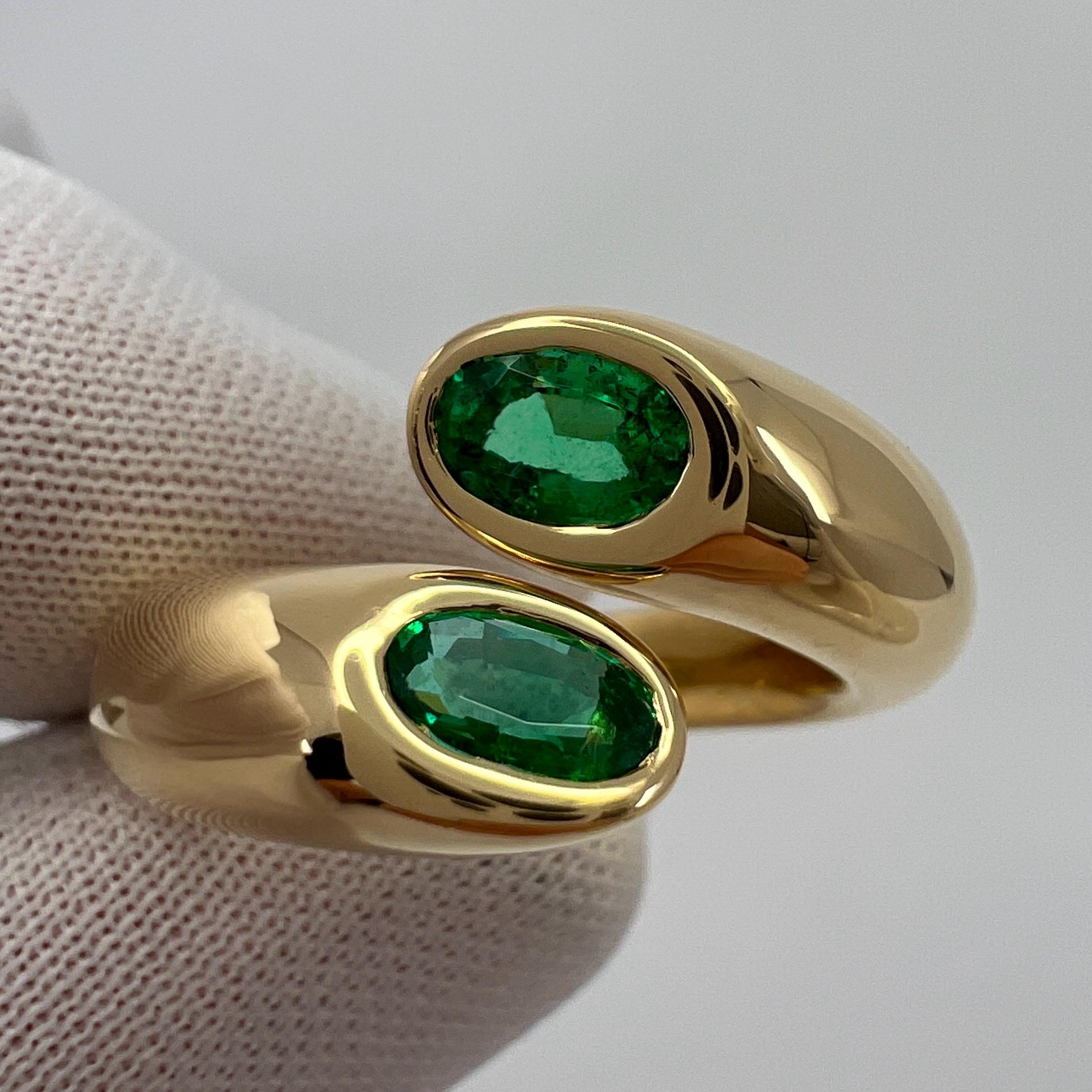 vintage cartier emerald ring