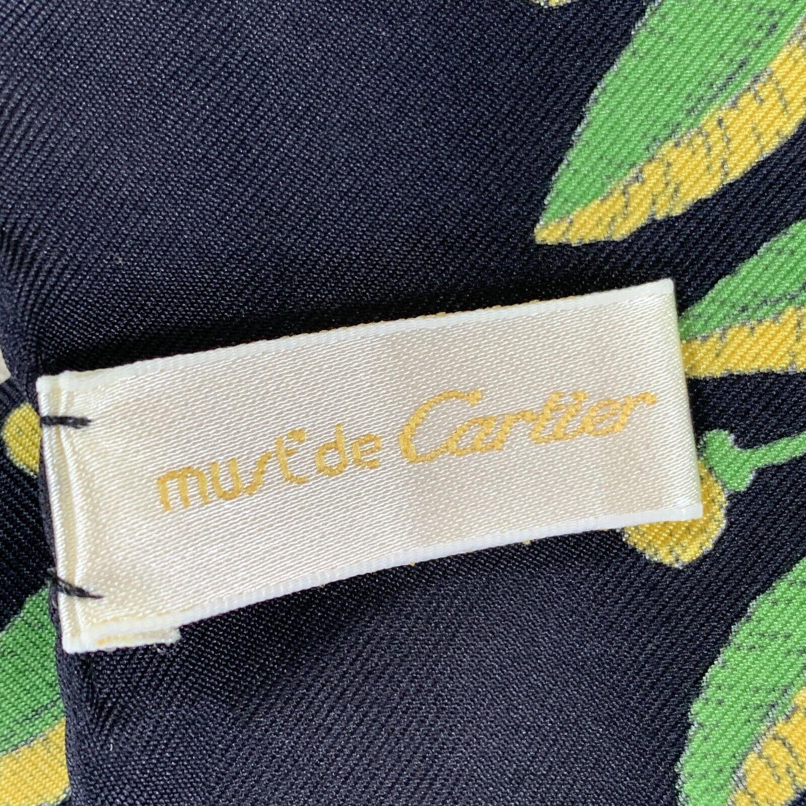 Rare Vintage Cartier Scarf “Institvt De France” Circa, 1995 In Excellent Condition In New York, NY