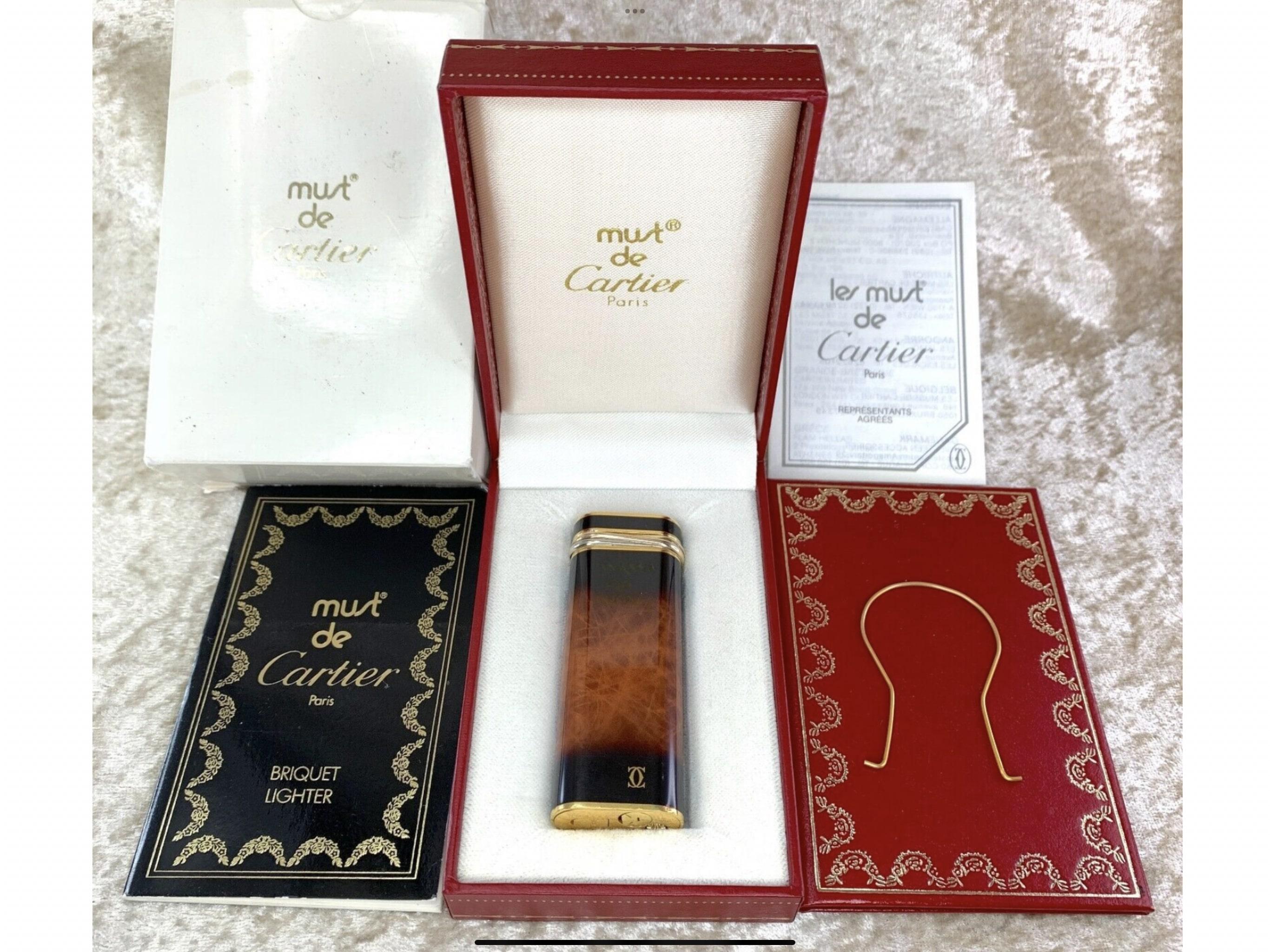 briquet must de cartier prix