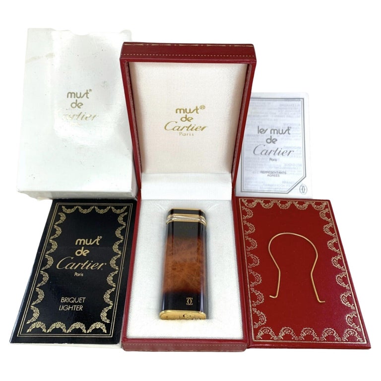 Cartier Les Must De Cartier Paris Lighters Lacque Cartier Circa