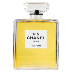 Rare Vintage Chanel Perfume Bottle in Plexiglass, 20th Century.
