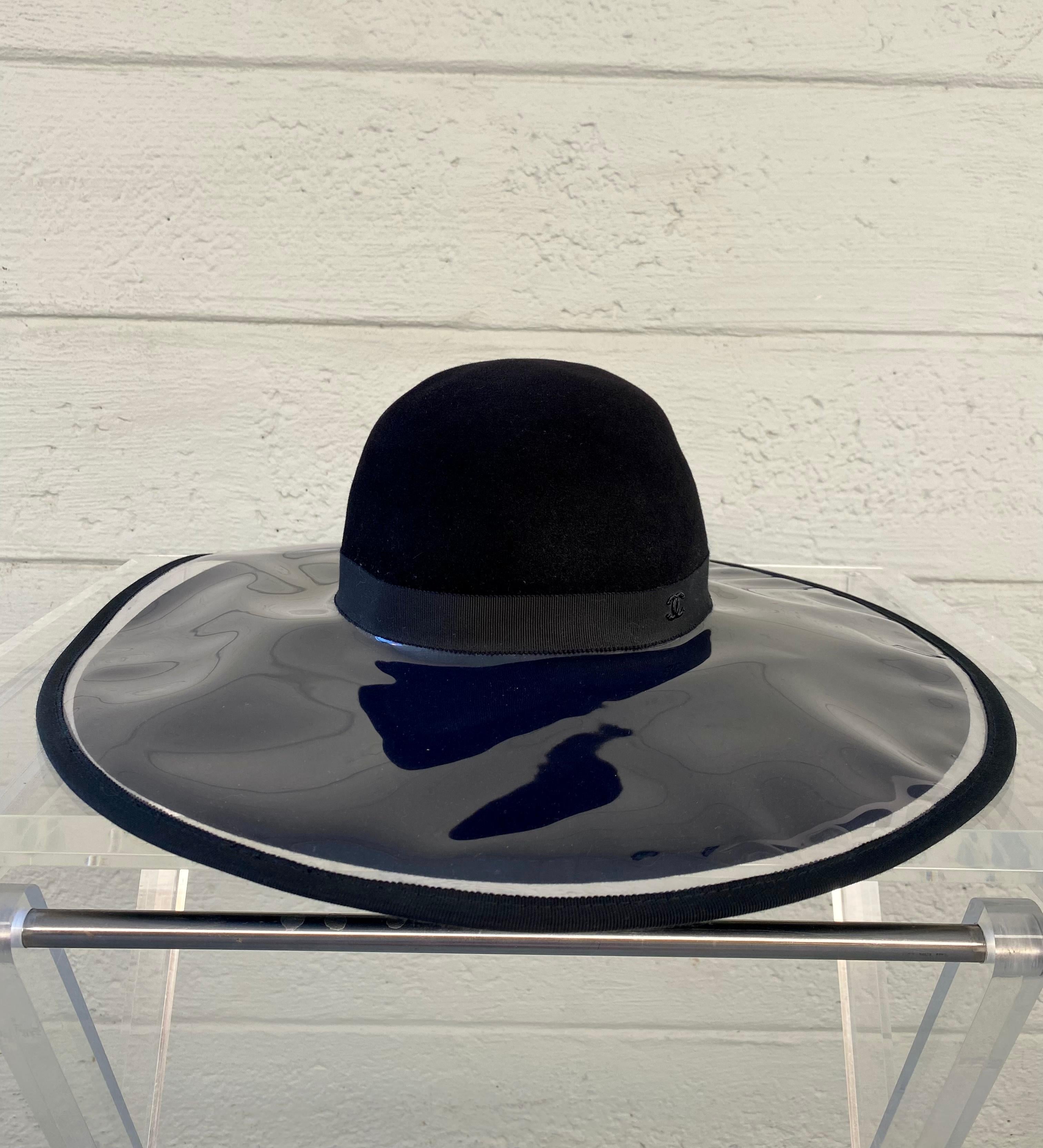 The ultimate in accessories making luxury craftsmanship. The Iconic House of Chanel always provides us with timeless and classic pieces. This beautiful hat takes timeless creation to a new level of sophistication and charm. Made from the finest