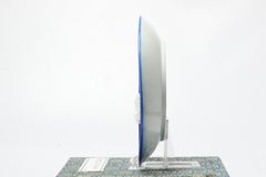 Rare Vintage Chinese Porcelain Proc Relief Plate of Flowers China, 1970-1990