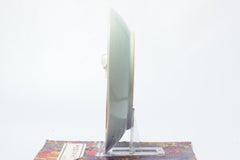 Rare Vintage Chinese Porcelain PROC Relief Plate of Flowers China, 1970-1990