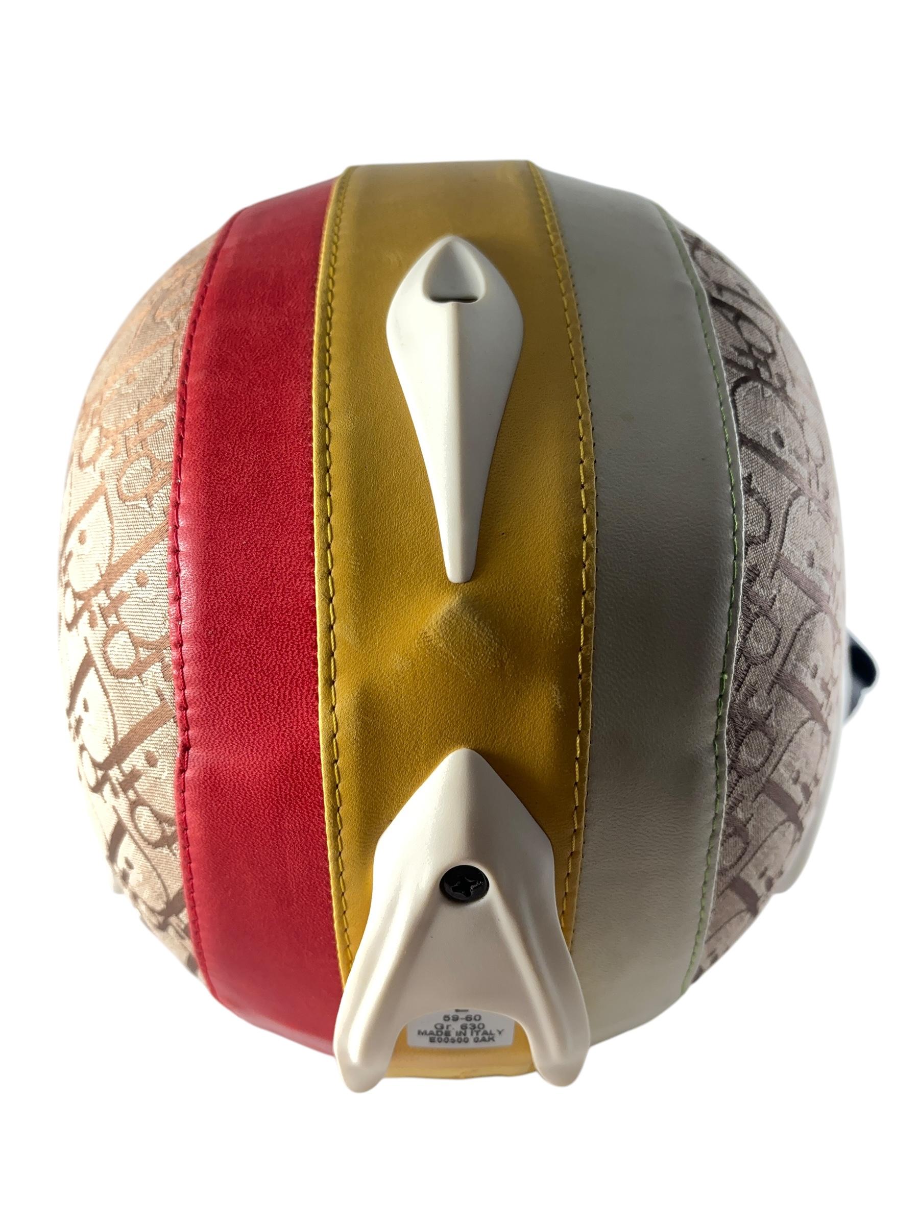 Rare Vintage Christian Dior A/W 2004 Helmet John Galliano Era Rasta Collection 9
