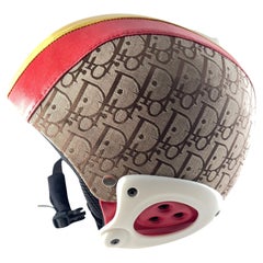 Rare Vintage Christian Dior A/W 2004 Helmet John Galliano Era Rasta Collection