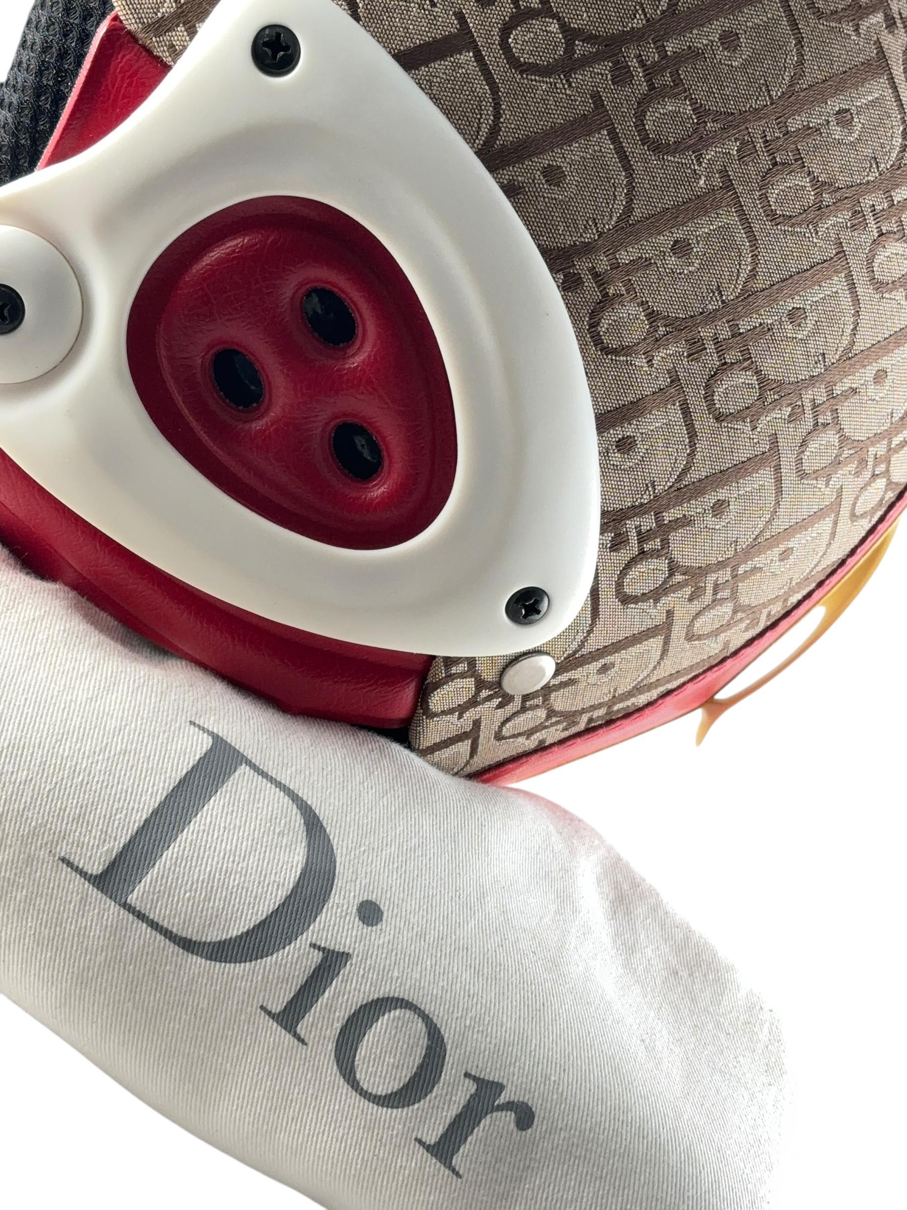 Women's or Men's Rare Vintage Christian Dior A/W 2004 Helmet John Galliano Era Rasta Collection