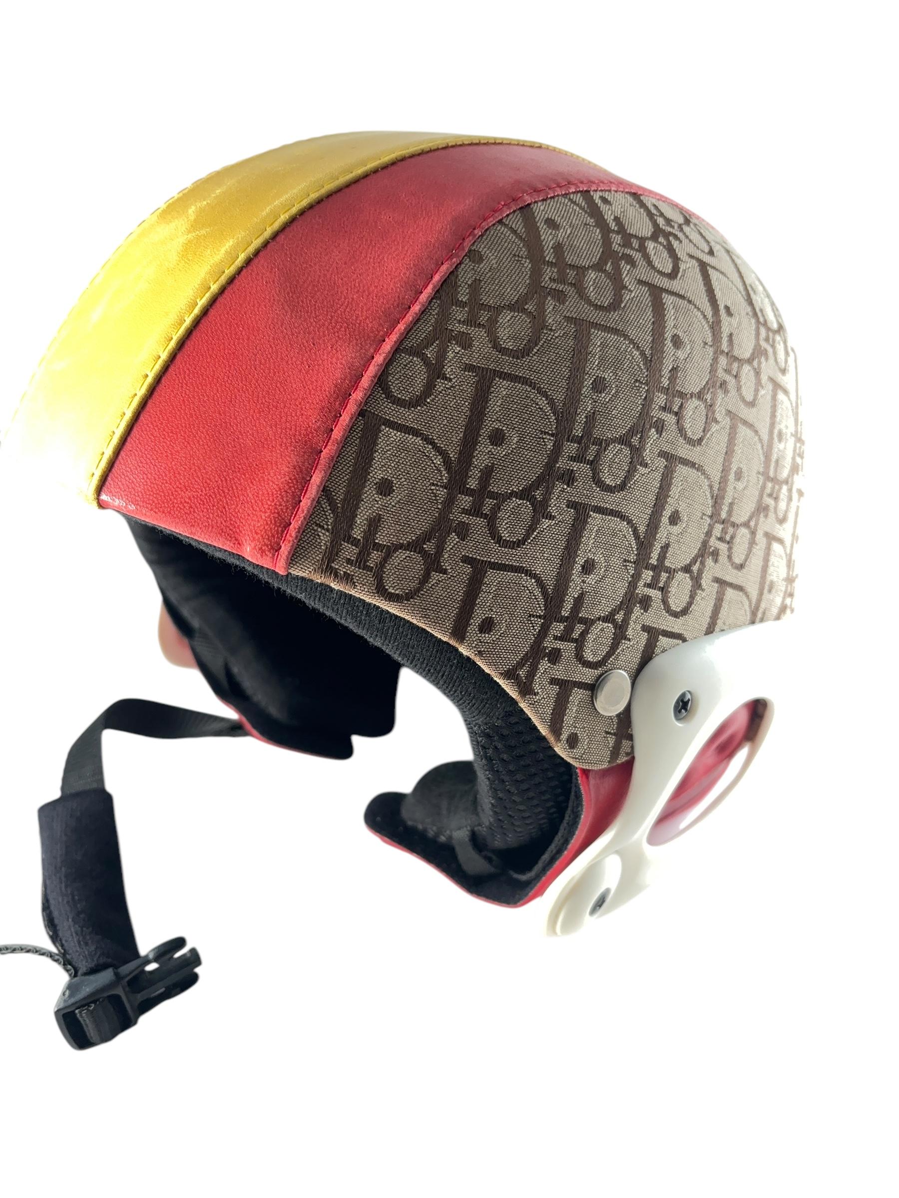 Rare Vintage Christian Dior A/W 2004 Helmet John Galliano Era Rasta Collection 2