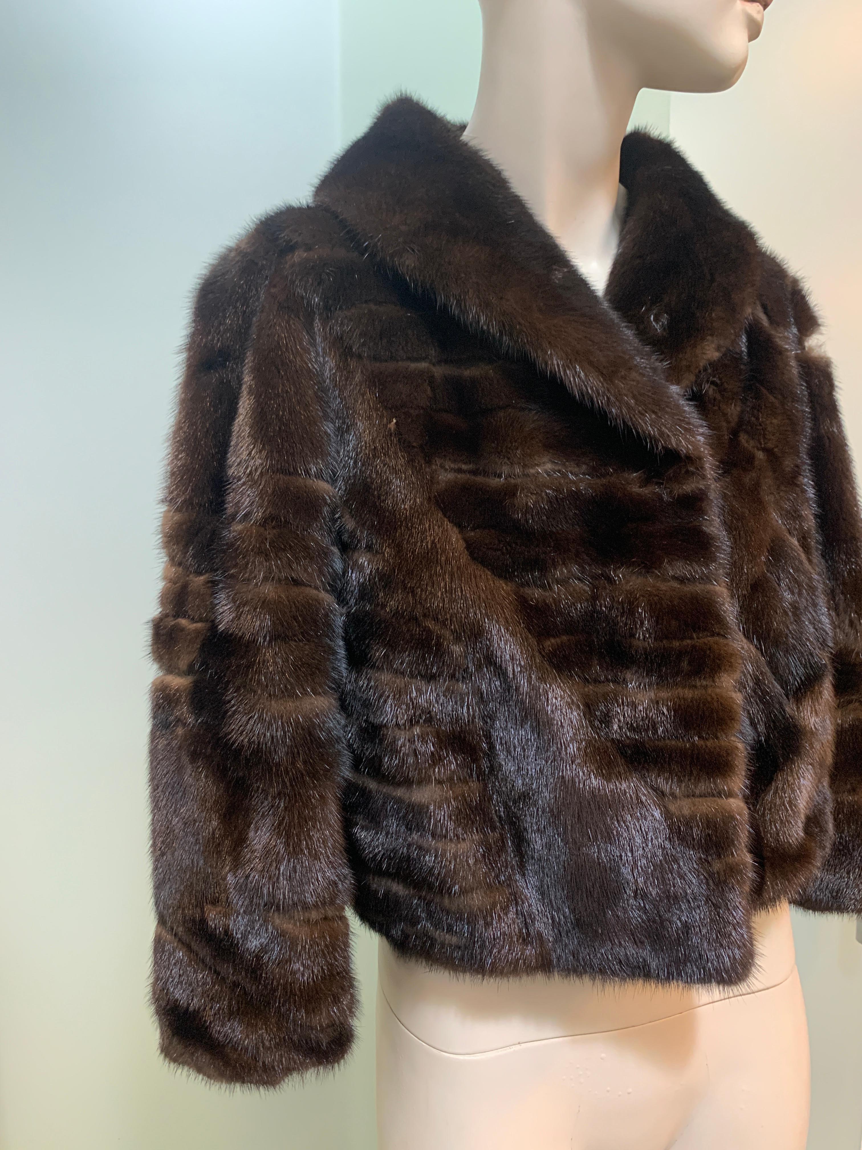 Rare! Vintage Christian Dior & John Galliano 2006 Mink Fur Jacket For Sale 9