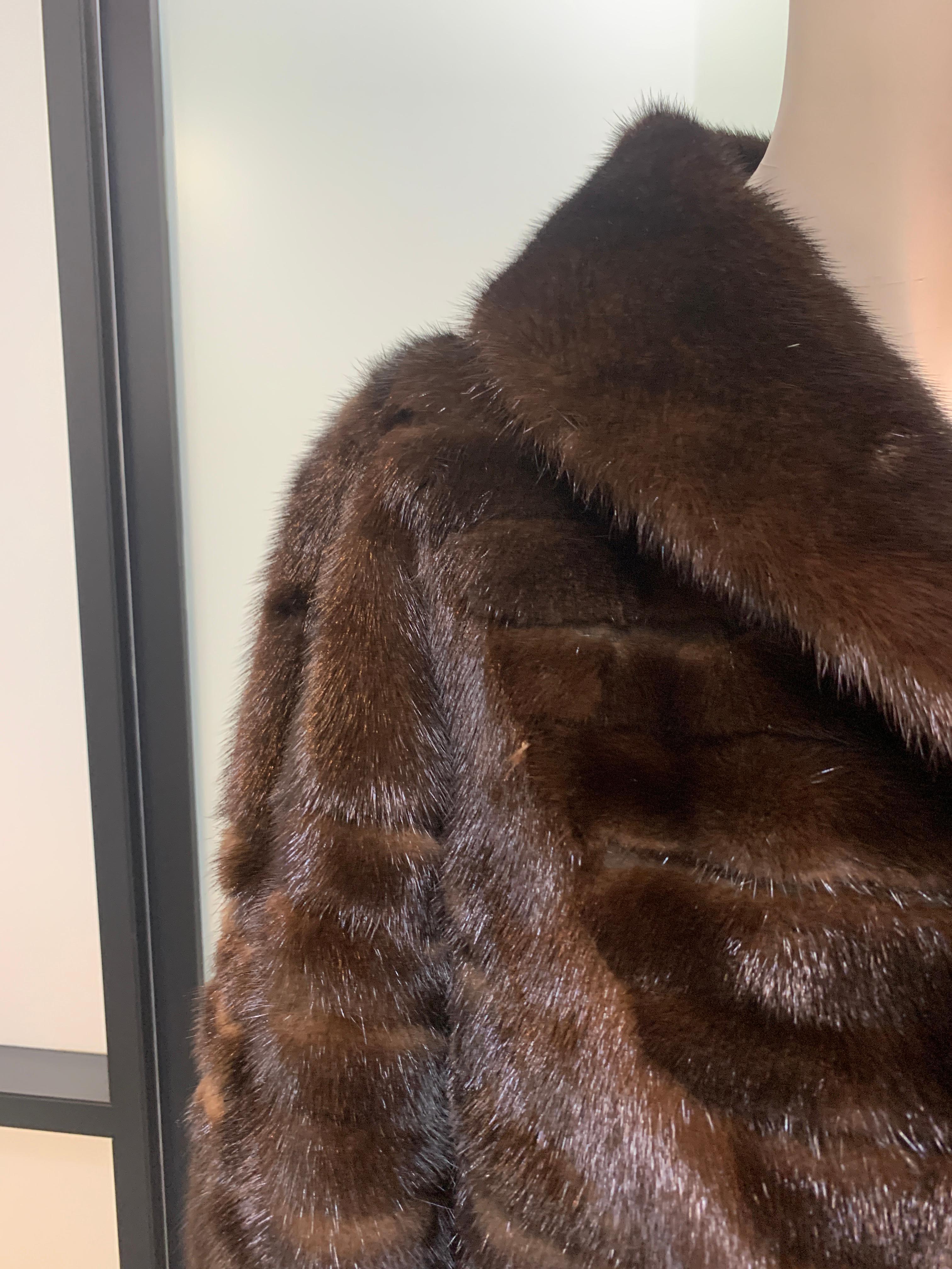 Rare! Vintage Christian Dior & John Galliano 2006 Mink Fur Jacket For Sale 10