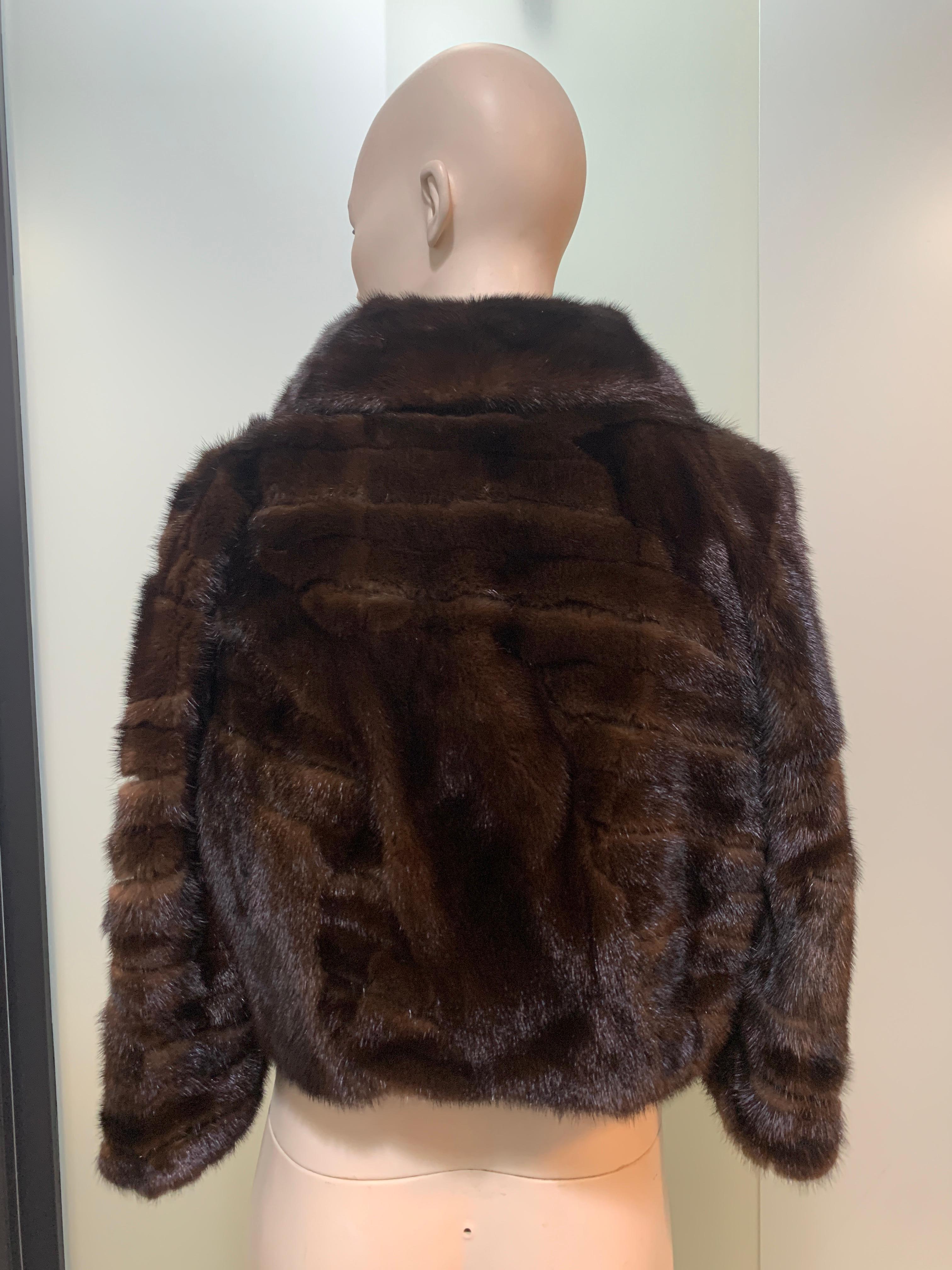 Rare! Vintage Christian Dior & John Galliano 2006 Mink Fur Jacket For Sale 13