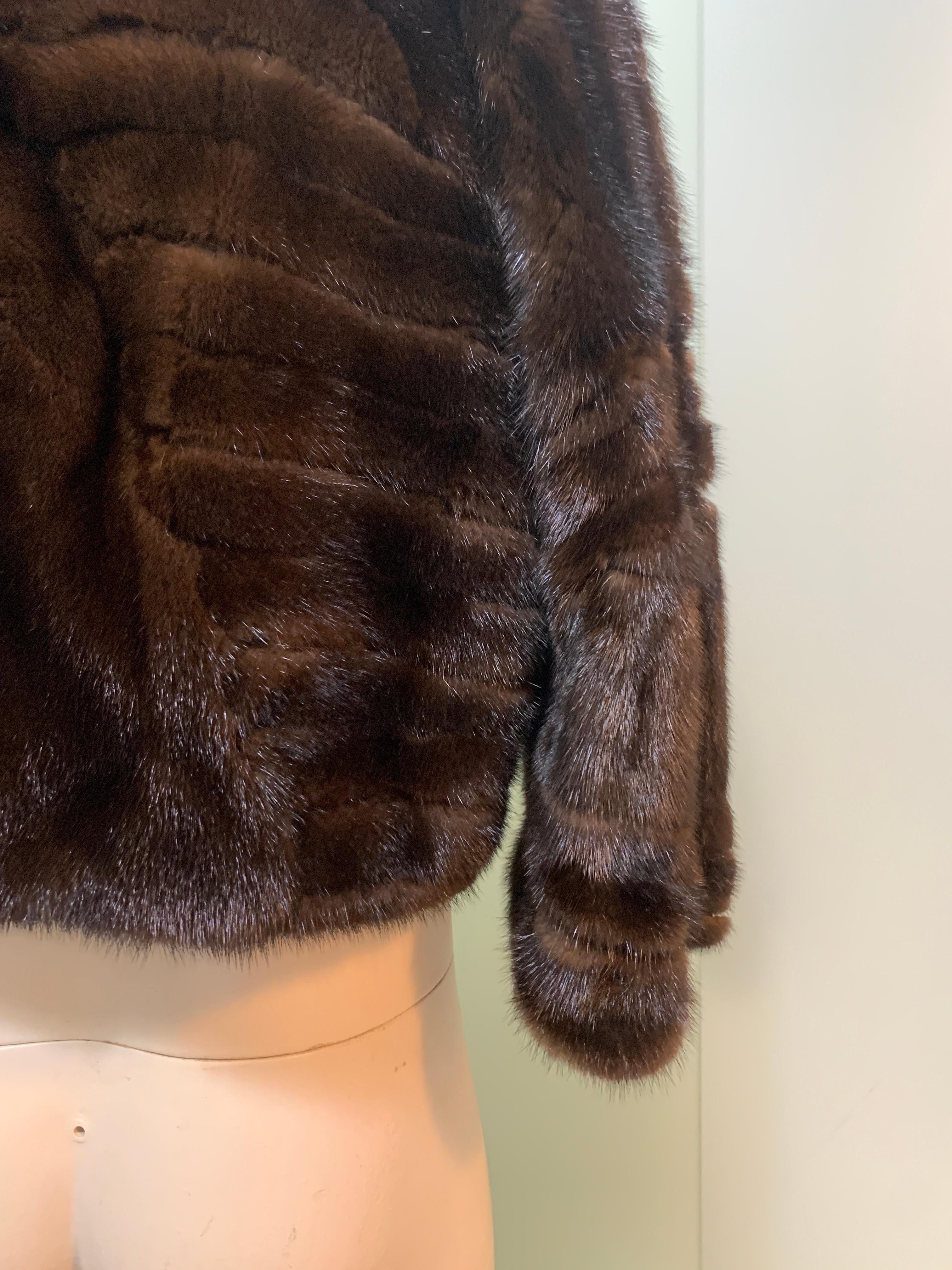 Rare! Vintage Christian Dior & John Galliano 2006 Mink Fur Jacket For Sale 14