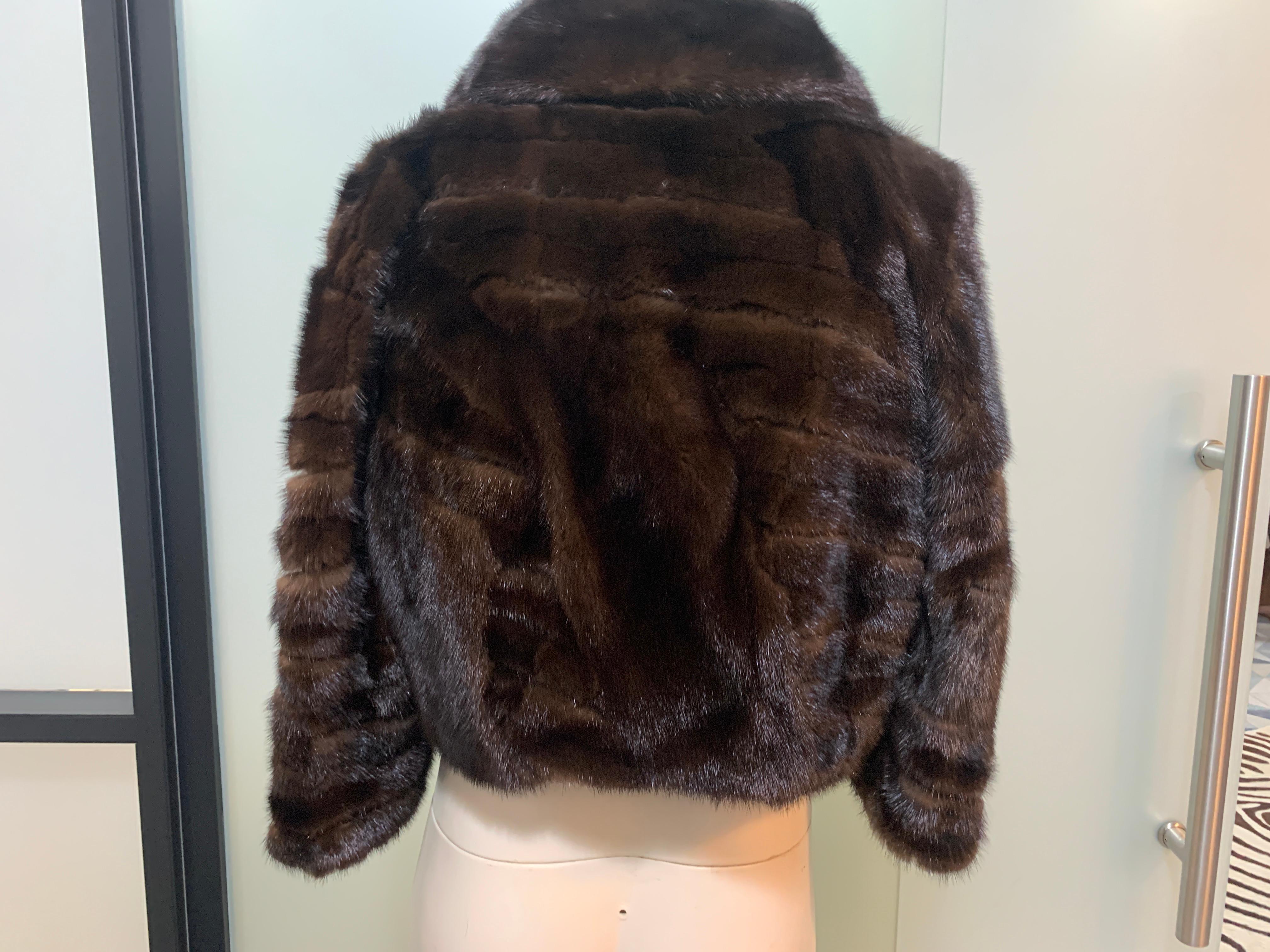 Rare! Vintage Christian Dior & John Galliano 2006 Mink Fur Jacket For Sale 15
