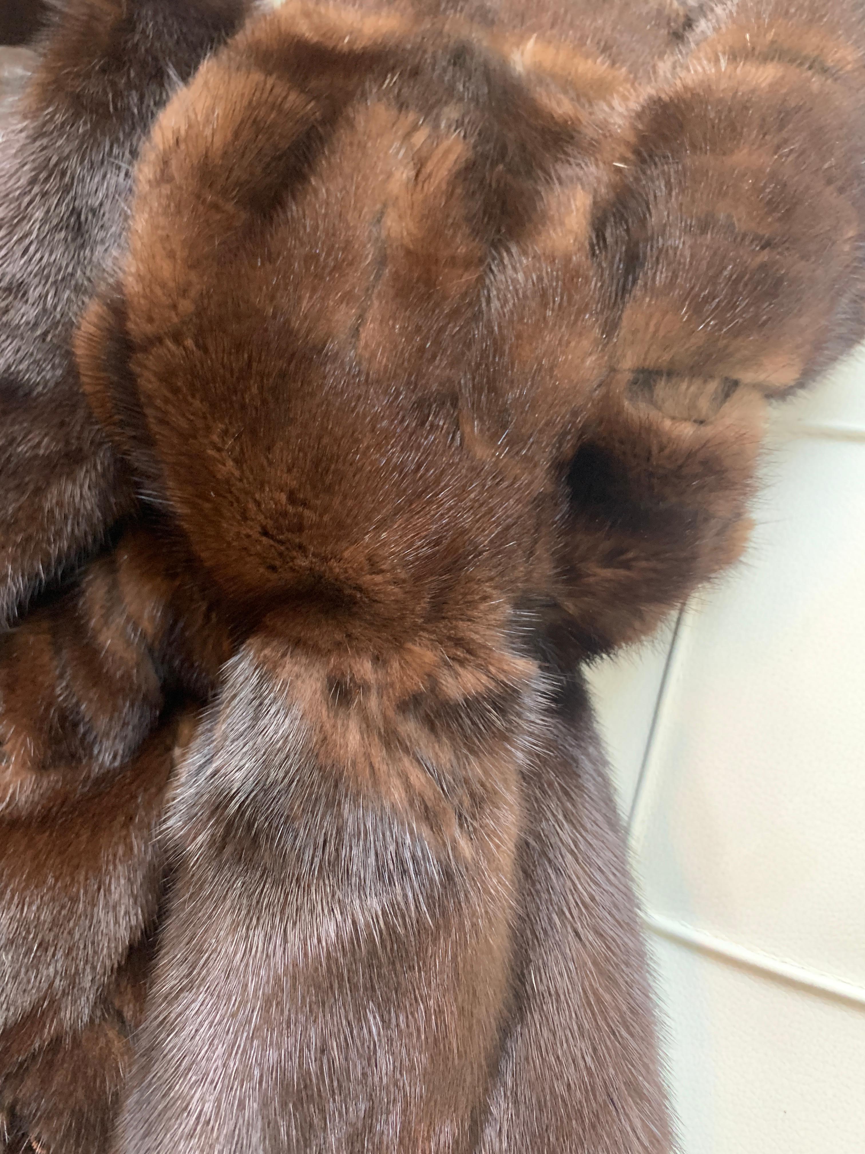 Rare! Vintage Christian Dior & John Galliano 2006 Mink Fur Jacket For Sale 1