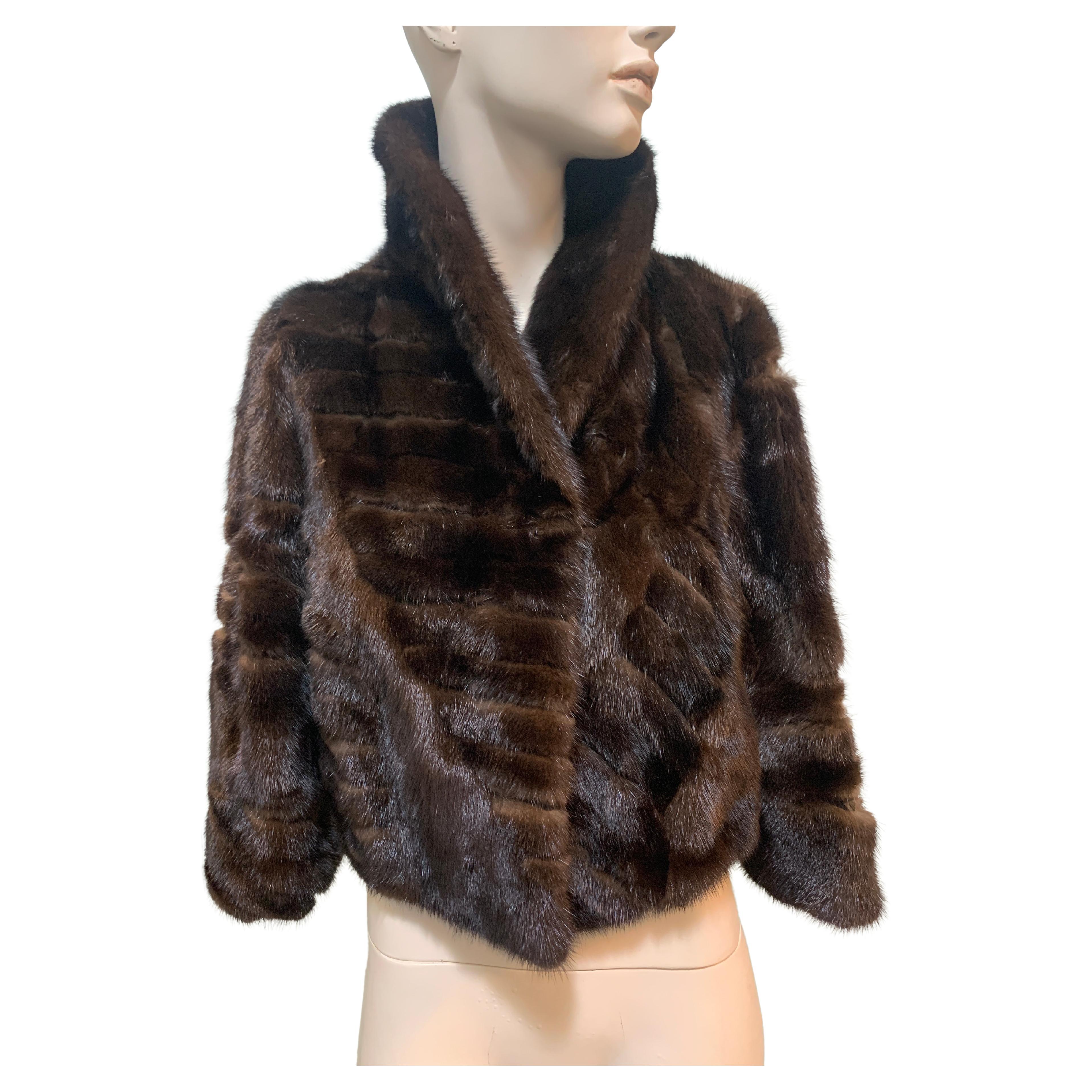 Rare! Vintage Christian Dior & John Galliano 2006 Mink Fur Jacket For Sale