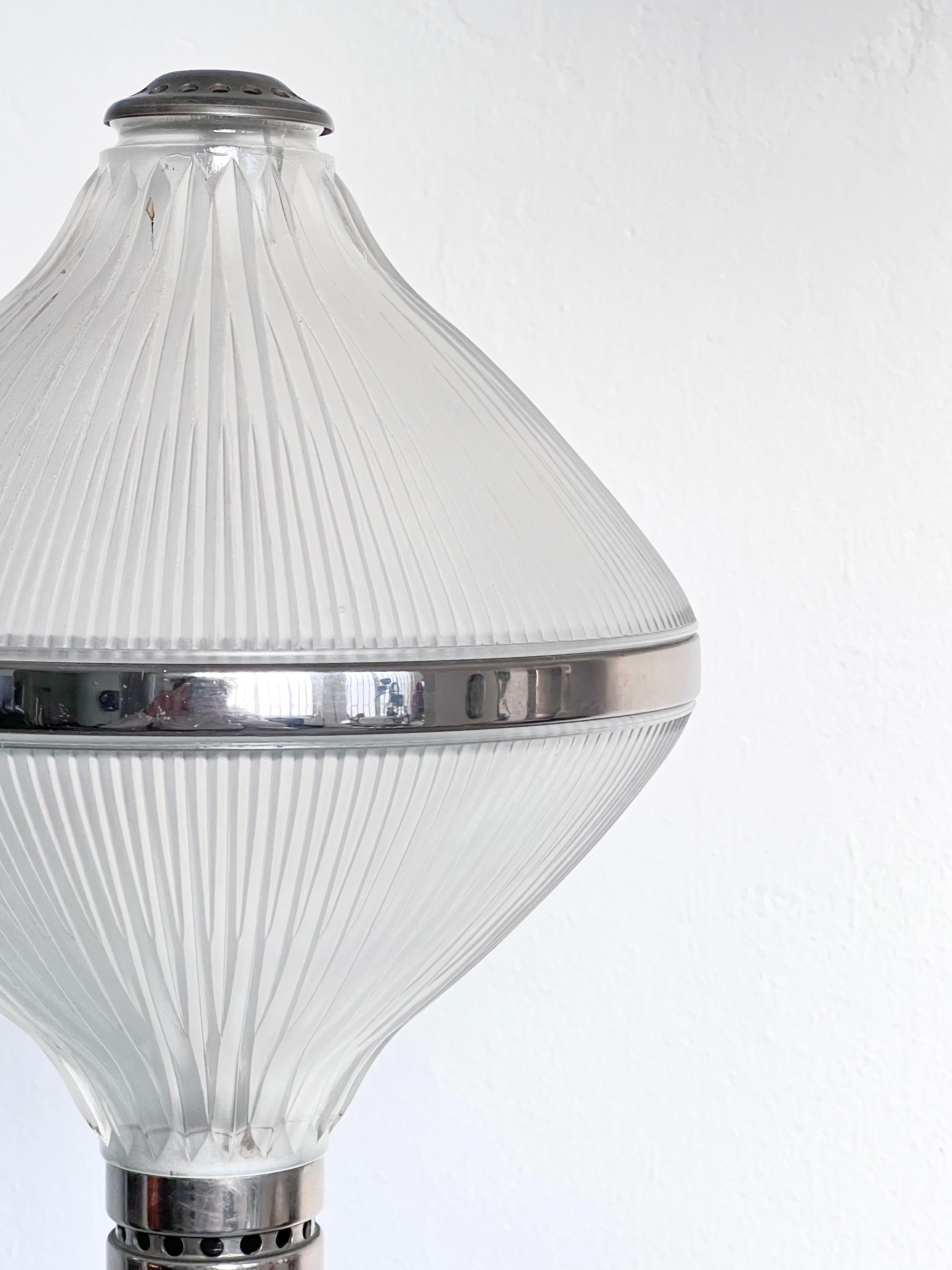 Rara lampada da terra Polimnia d'epoca da collezione dello Studio BBPR per Artemide in vendita 1