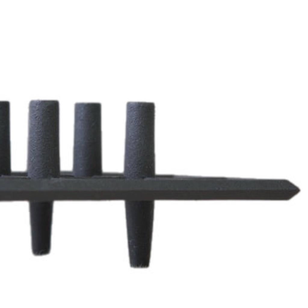 Raro candelabro danese moderno d'epoca Jens Quistgaard JHQ a 8 luci TRIVET in ferro in vendita 5